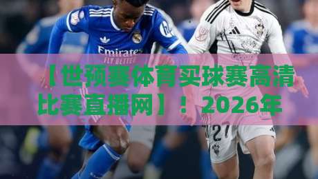 【世预赛体育买球赛高清比赛直播网】！2026年球迷必备的观赛与体验全攻略