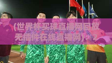 (世界杯买球直播网回放无插件在线直播网)：2026年看球新姿势，别错过这些良心平台