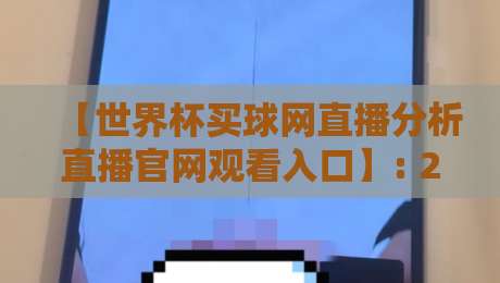 【世界杯买球网直播分析直播官网观看入口】: 2026年球迷必看的实用指南与避坑心得