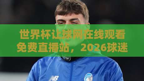 世界杯让球网在线观看免费直播站,2026球迷必备的观赛神器! 世界杯让球网在线观看免费直播站,2026球迷必备的观赛神器!