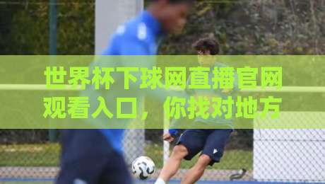 世界杯下球网直播官网观看入口,你找对地方了吗? 世界杯下球网直播官网观看入口,你找对地方了吗?
