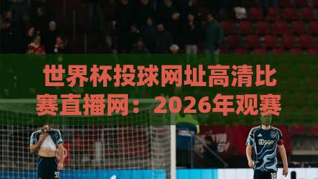 世界杯投球网址高清比赛直播网：2026年观赛必备指南