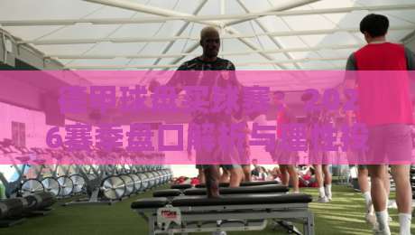 德甲球盘买球赛:2026赛季盘口解析与理性投注指南 德甲球盘买球赛:2026赛季盘口解析与理性投注指南
