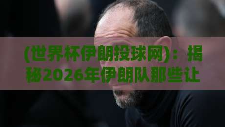 (世界杯伊朗投球网)：揭秘2026年伊朗队那些让人绷不住的进球艺术